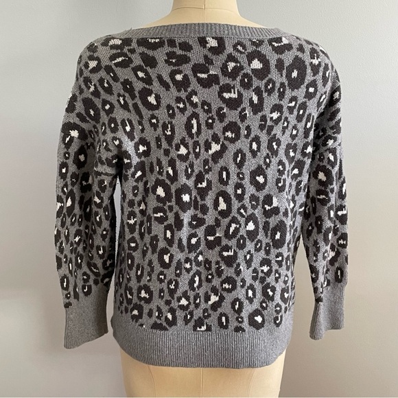 Lucky Brand Animal Print Sweater- Pullover- Size 1X - Picture 6 of 7